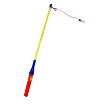 Elektrischer Laternen-Halter bunt 50cm - Thema: Geburtstag und Jubiläum - Bunt