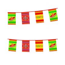 Mexiko-Girlande Party-Deko bunt 10m - Thema: Sommerparty
