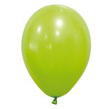 Luftballons Geburtstag Partydeko 12 Stück neongrün 28cm - Thema: Geburtstag und Jubiläum - Grün