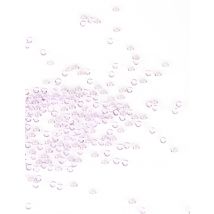 Tischdekoration schimmernde Regentropfen Perlen violett - Thema: Fasching und Karneval - Violett/Lila