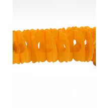 Girlande Geburtstagsparty-Deko orange 15cmx4m - Thema: Fasching und Karneval - Orange