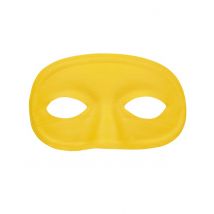 Venezianische Augen-Maske gelb