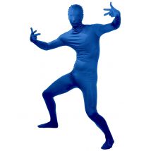 Ganzkörperanzug für Erwachsene blau - Thema: Fasching und Karneval - Blau - Größe M