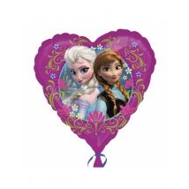 Herz Aluminium Luftballon Die Eiskönigin Disney-Lizenzartikel bunt - Thema: Geburtstag und Jubiläum - Bunt