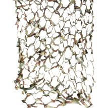 Tarnnetz Partydeko camouflage 240x100cm - Thema: Fasching und Karneval - Braun