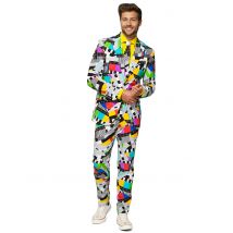 Testival - Opposuits-Anzug bunt - Thema: Fasching und Karneval - Bunt - Größe M (50)