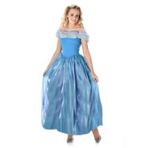 Märchen-Prinzessin Damenkostüm hellblau - Thema: Fasching und Karneval - Blau - Größe M
