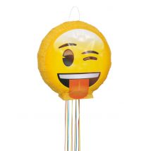 Piñata Lizenzartikel Emoji 3D - Thema: Geburtstag und Jubiläum - Gelb/Blond