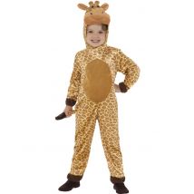 Giraffen-Kinderkostüm - Thema: Fasching und Karneval - Braun - Größe 140/152 (10-12 Jahre)