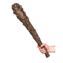 Höhlenmensch-Keule braun 58cm - Thema: Fasching und Karneval - Braun