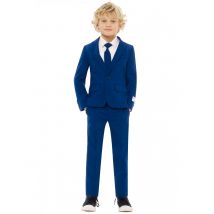 Mr. Blau Kinderanzug von Opposuits blau - Thema: Fasching und Karneval - Blau - Größe 122/128 (8-10 Jahre)