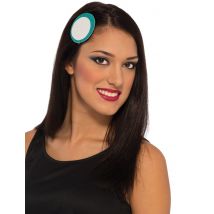 Iron Man Haarspange für Damen blau-weiss - Thema: Fasching und Karneval - Weiß