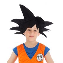 Son Goku-Perücke für Kinder Dagon Ball schwarz - Thema: Fasching und Karneval - Schwarz