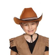 Cowboy-Hut für Kinder braun - Thema: Fasching und Karneval - Braun