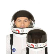 Astronauten-Helm für Erwachsene Kostümzubehör weiss - Thema: Fasching und Karneval - Weiß