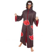 Itachi-Kostüm Naruto-Lizenzkostüm für Herren Akatsuki - Thema: Fasching und Karneval - Schwarz - Größe XL