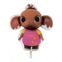 Sula Aluminiumballon Bing bunt 93 cm - Thema: Geburtstag und Jubiläum - Bunt