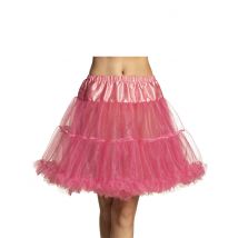 Petticoat für Damen Unterrock Accessoire rosa - Thema: Fasching und Karneval - Rosa/Pink