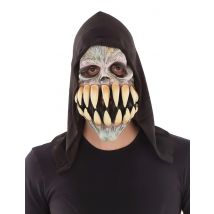 Zähne-Maske für Erwachsene Halloweenmaske grau - Thema: Halloween - Bunt