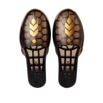 Anna-Schuhe Frozen 2 Faschings-Accessoire braun-gold - Thema: Fasching und Karneval - Braun