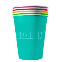 Große amerikanische Becher für Sommerpartys 20 Stück bunt 530 ml - Thema: Sommerparty - Bunt