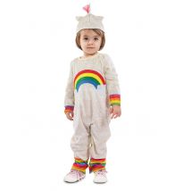 Einhorn-Kostüm für Babys und Kleinkinder Kleinkinder-Karneval-Kostüm bunt - Thema: Fasching und Karneval - Bunt - Größe 74 (6-12 Monate)