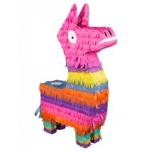 Lama-Piñata Geburtstagsdeko bunt 58x35 cm - Thema: Geburtstag und Jubiläum - Bunt