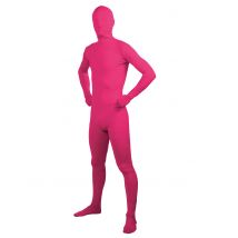 Second Skin-Anzug für Erwachsene Overall Faschingskostüm pink - Thema: Fasching und Karneval - Rosa/Pink - Größe XL