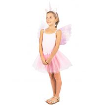 Einhorn-Accessoire-Set für Märchen Faschings-Accessoires rosa - Thema: Fasching und Karneval - Rosa/Pink