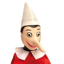 Pinocchio-Maske für Erwachsene Faschingsmaske beige - Thema: Fasching und Karneval - Beige