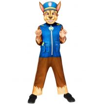 Offizielles Chase-Kinderkostüm Paw Patrol braun-blau - Thema: Fasching und Karneval - Braun - Größe 110 (4-6 Jahre)