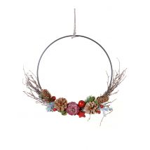 Weihnachten-Türkranz Wald 35 cm - Thema: Weihnachten und Winter