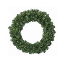 Einfacher Weihnachtskranz zum selbst dekorieren grün 40 cm - Thema: Weihnachten und Winter - Grün