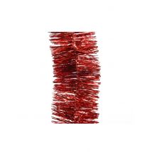Funkelnde Christbaum-Girlande rot 270 cm - Thema: Weihnachten und Winter - Rot/Rotbraun