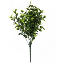 Deko-Zweig mit Blättern 35 cm grün - Thema: Weihnachten und Winter - Grün