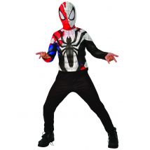 Venomisiertes Spiderman-Kostüm für Kinder Marvel bunt - Thema: Fasching und Karneval - Bunt - Größe 110/128 (5-8 Jahre)