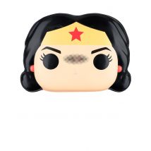 Wonder Woman Funko Pop-Maske für Erwachsene bunt - Thema: Fasching und Karneval - Beige