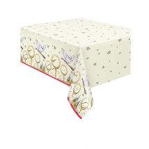 Harry Potter Tischdecke Partydeko bunt 137 x 213 cm - Thema: Geburtstag und Jubiläum - Braun