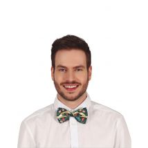 Weihnachtliche Fliege für Erwachsene grün-gold - Thema: Weihnachten und Winter - Grün