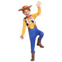 Woody Kostüm Toy Story Kinderkostüm Cowboy Sheriff - Thema: Fasching und Karneval - Größe 122/134 (7-8 Jahre)