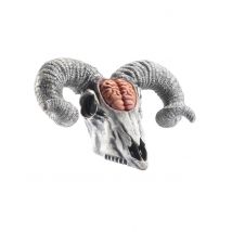 Raumdekoration Tischdeko Widderschädel Halloween 39x55x82 cm