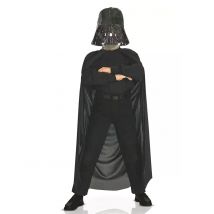 Darth Vader Accessoire Set für Erwachsene 2-teilig schwarz - Thema: Fasching und Karneval - Schwarz