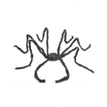 Deko-Spinne Halloweendeko schwarz 2 m x 24 cm - Thema: Halloween - Schwarz