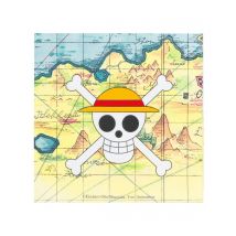 Papierservietten-Set, One Piece, 33 x 33 cm - Thema: Fasching und Karneval - Blau