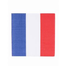 20 Frankreich Servietten blau weiss rot