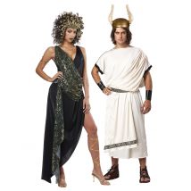Hermes und Medusa Paarkostüm