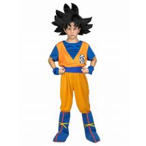 Dragon Ball ZSon Goku Kinderkostüm 5-teilig - Thema: Fasching und Karneval - Orange - Größe 110/122 (5-6 Jahre)