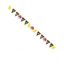 Pokémon Wimpelgirlande Pikachu 3,3 m - Thema: Kindergeburtstag - Gelb/Blond