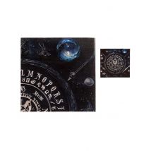 Quija Papierservietten 33 x 33 cm - Thema: Halloween - Schwarz