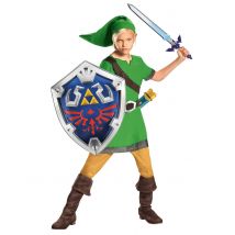 Link Zelda Kinderkostüm Set - Thema: Fasching und Karneval - Grün